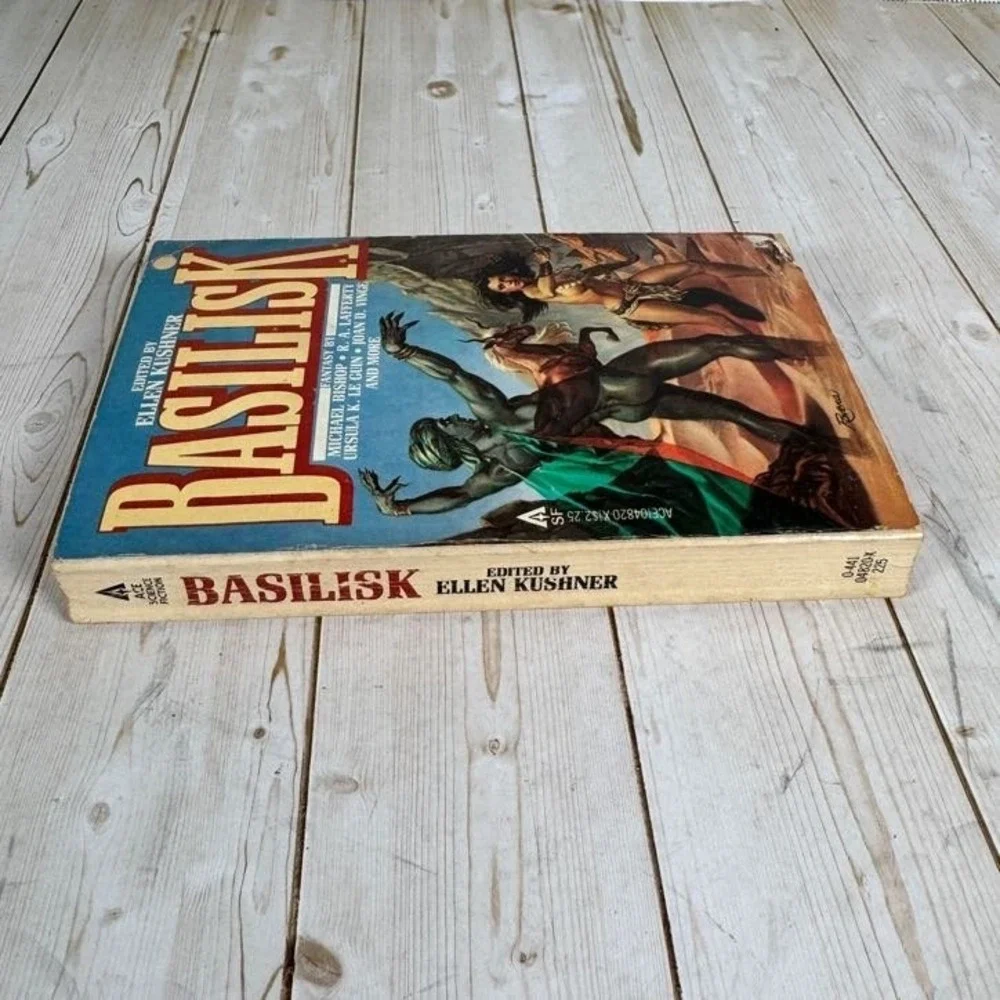 Basilisk Ellen Kushner Anthology 1980 First Ace Printing Fantasy Ace Books
